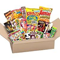 Los mejores  - Japonés valioso partido Snack BOX popular conjunto Dagashi Japón Aerial chocolate Pocky Matcha con AKIBA KING Sticker